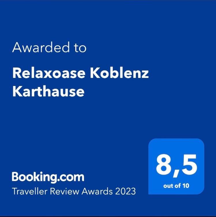 Relaxoase Koblenz Karthause Koblenz (Rhineland-Palatinate) Exterior foto
